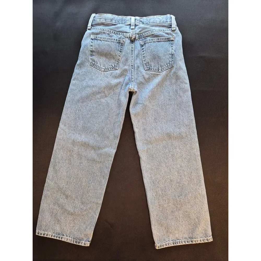 Old Navy Boys Baggy 5-Pocket Jeans Blue Lights Wash Size 10